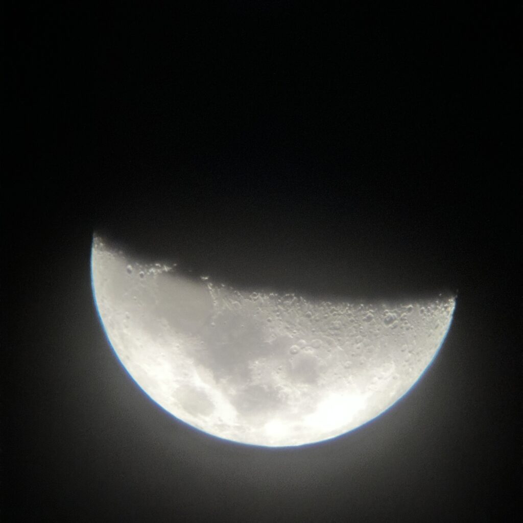 Waxing Crescent 39.1%
Celestron Nexstar 60
iPhone